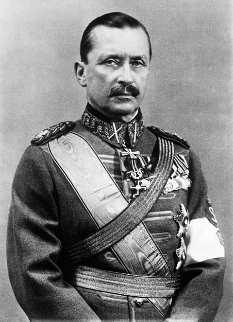 Retrato: Carl Gustaf Emil Mannerheim