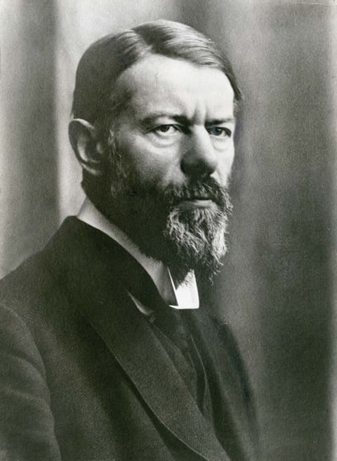 Retrato: Max Weber