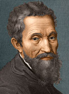 Retrato de Michelangelo Buonarroti