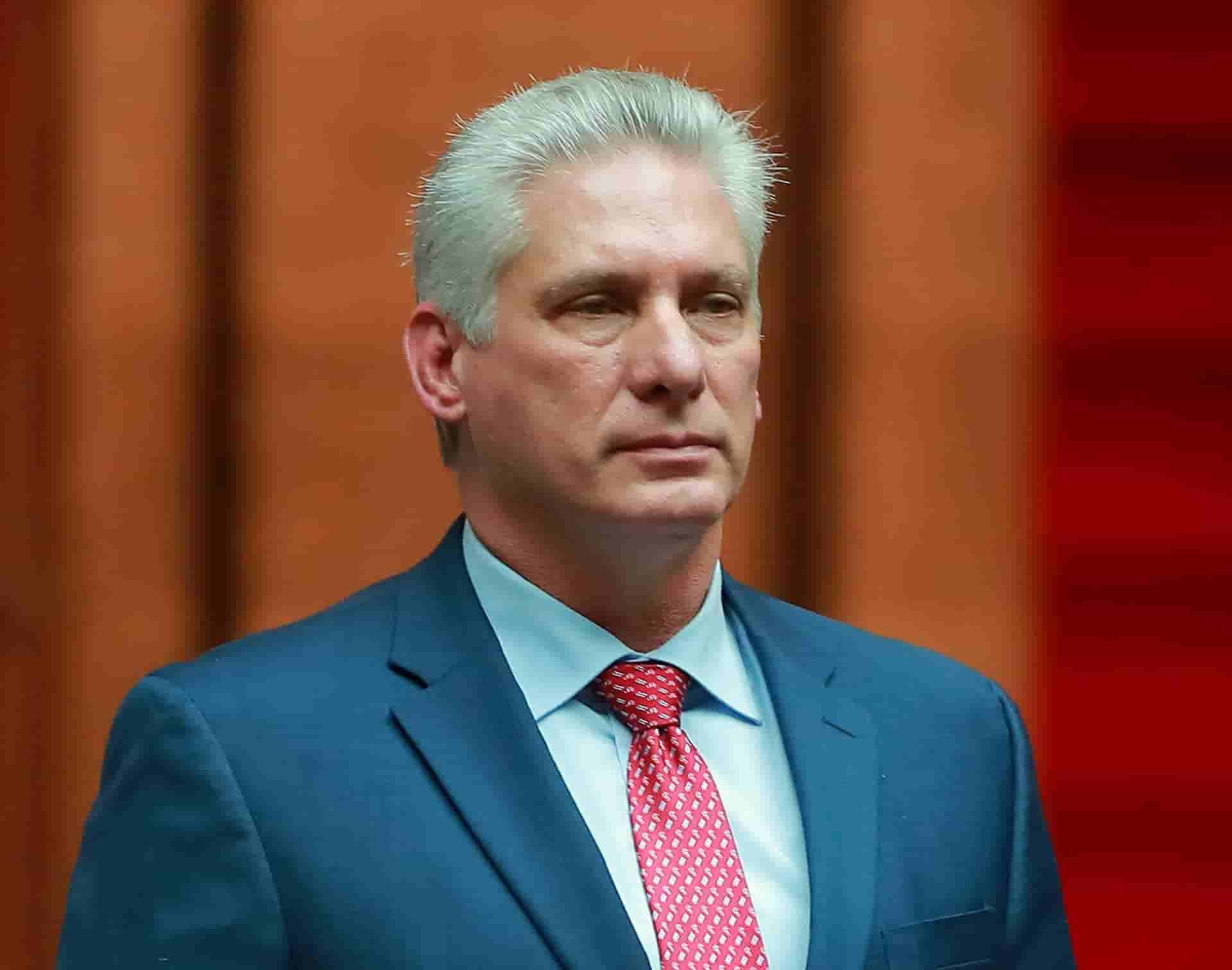 Retrato de Miguel Díaz-Canel