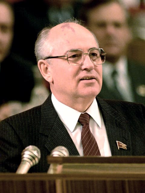 Retrato: Mikhail Gorbachev
