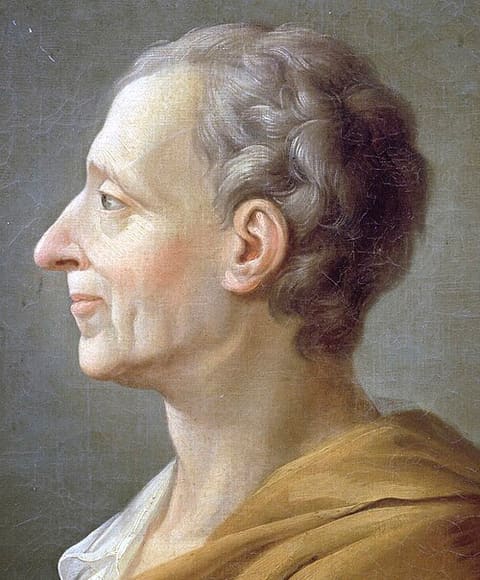 Retrato: Montesquieu