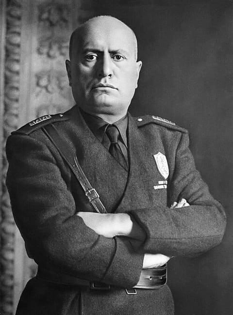 Retrato: Benito Mussolini