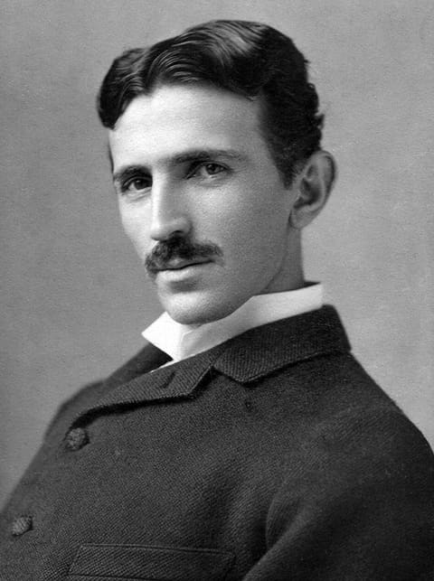 Retrato: Nikola Tesla