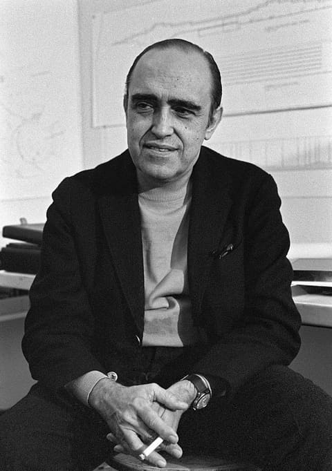 Retrato de Oscar Niemeyer
