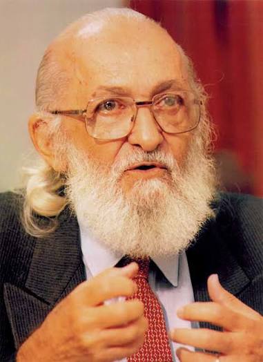 Retrato: Paulo Freire