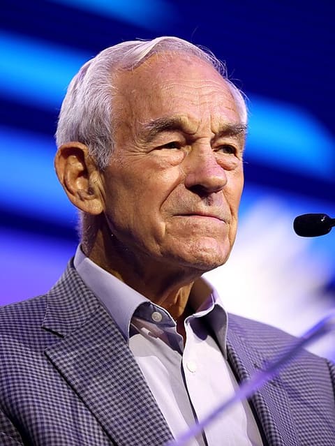 Retrato: Ron Paul