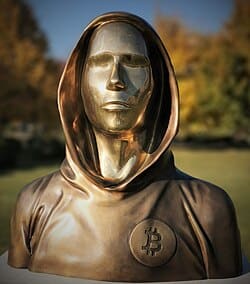 Retrato: Satoshi Nakamoto