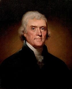 Portrait: Thomas Jefferson