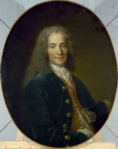 Retrato: Voltaire