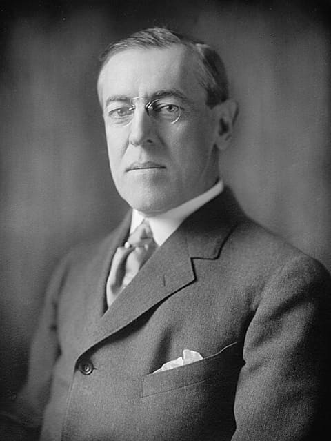 Retrato: Woodrow Wilson