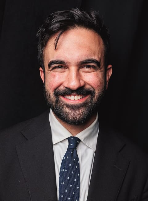 Retrato: Zohran Mamdani